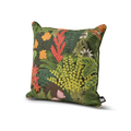 Outdoor Decorative Cushion – Graphic Leaves Print | UV-Resistant, Water-Resistant |